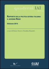 Rapporto sulla politica estera italiana. Il governo Renzi
