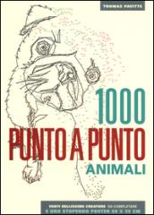 Animali. 1000 punto a punto. Ediz. illustrata. Con Poster