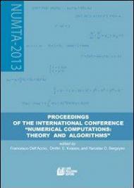 Proceeding of the international conference «numerical computations: theory and algorithms»