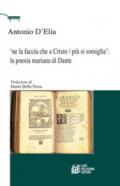 'Ne la faccia che a Cristo / più si somiglia: la poesia mariana di Dante