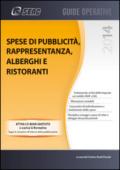 Spese di pubblicità, rappresentanza, alberghi e ristoranti