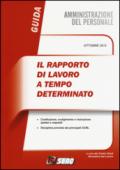 Il rapporto di lavoro a tempo determinato. Con e-book