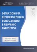 Detrazioni per recupero edilizio, bonus arredo e risparmio energetico