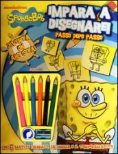 Impara a disegnare! SpongeBob. Ediz. illustrata. Con gadget