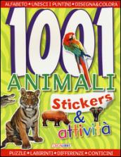 1001 animali. Stickers & attività. Ediz. illustrata