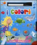 I colori. Scrivo & cancello. Ediz. illustrata. Con gadget