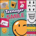 Teenager smile. Smiley world. Con adesivi