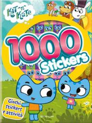 1000 stickers. Kit N Kate. Con adesivi. Ediz. a colori