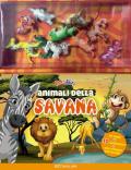 Animali della savana. Ediz. a colori. Con 10 animaletti in plastica. Con Poster