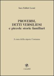 Proverbi, detti versiliesi e piccole storie familiari