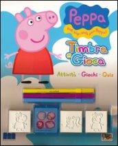 Timbra e gioca. Attività, giochi, quiz. Peppa Pig. Con gadget