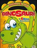 Dinosauri. Stickers & color. Con adesivi