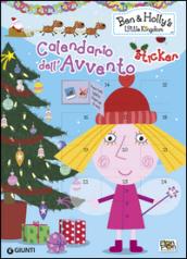 Calendario dell'Avvento. Ben & Holly's Little Kingdom. Con adesivi