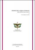 Ordine dell'aquila romana. Brevi cenni di storia e diritto