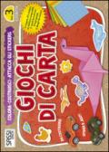 Giochi di carta. Colora, costruisci, attacca gli stickers: 3