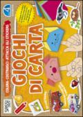 Giochi di carta. Colora, costruisci, attacca gli stickers. Ediz. illustrata: 4