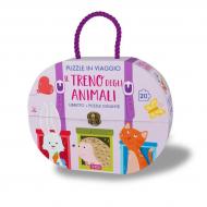 Il treno degli animali. Puzzle in viaggio. Ediz. a colori. Con puzzle