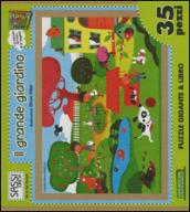 Il grande giardino. Libro puzzle. Ediz. illustrata