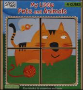 My little pets and animals. Eco-cubotti. Ediz. illustrata
