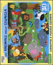 Gli animali della giungla. Libro puzzle. Ediz. illustrata