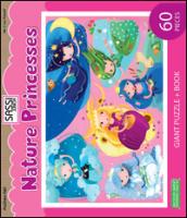 Nature princesses. Puzzle gigante. Con libro