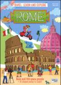 Rome. Travel, learn and explore. Libro puzzle. Ediz. illustrata