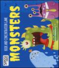 Monsters. Book and concentration game. Ediz. a colori. Con Carte: 1