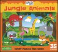 Jungle animals. Giant puzzle and book. Con puzzle: 1