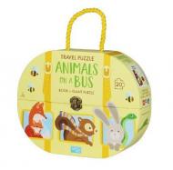 Animals on a bus. Travel puzzle. Ediz. a colori. Con puzzle