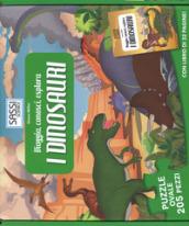 I dinosauri. Viaggia, conosci, esplora. Libro puzzle. Ediz. illustrata. Con puzzle