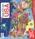 USA. Viaggia, conosci, esplora. Libro puzzle. Ediz. a colori. Con puzzle