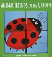 Animal friends in the garden. Jigsaw cubes and book. Ediz. a colori. Con Gioco