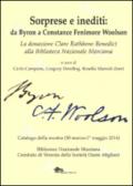 Sorprese e inediti. Da Byron a Constance Fenimore Woolson