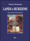 Lapidi e iscrizioni nel comune di Venezia