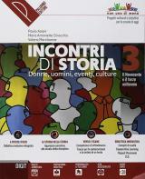 Incontri di storia. Donne, uomini, eventi, culture. Atlante storico. Con ebook. Con espansione online. Con DVD-ROM. Vol. 3