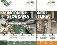 Incontri di storia. Donne, uomini, eventi, culture. Incontri di cittadinanza. Incontri di geografia. Per la Scuola media. Con ebook. Con espansione online. Con DVD-R vol.1