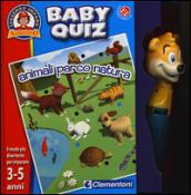 Animali, parco, natura. Baby quiz. Con gadget