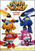 Consegne speciali! Colora con Jett. Super Wings