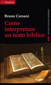 Come interpretare un testo biblico