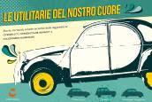 Le utilitarie del nostro cuore 2CV. Con gadget