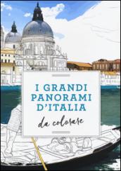 I grandi panorami d'Italia da colorare