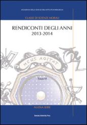 Rendiconti degli anni 2013-2014: 6