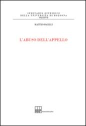 L'abuso dell'appello