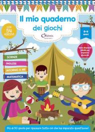 Il mio quaderno dei giochi 8/9 anni. Con adesivi. Ediz. a colori. Ediz. a spirale