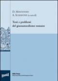 Testi e problemi del giusnaturalismo romano. Ediz. italiana, francese e tedesca