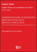 Amministrazione di sostegno. Principi enunciati e risvolti applicativi con nozioni per professionisti ed operatori del sociale