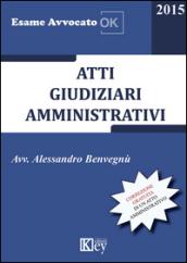 Atti giudiziari amministrativi