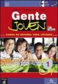 Gente joven. Curso de español para jovenes. Cuaderno de ejercicios-Lettura persecucion in Madrid. Per la Scuola media. Con CD Audio: GENTE JOVEN 1 +PORT.+LETT.+CD