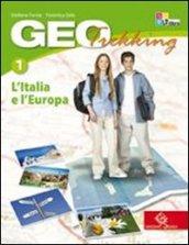 Geotrekking. Con viaggio nelle regioni d'Italia-Viaggio nel mondo. Per la Scuola media. Con espansione online vol.1