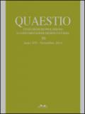 Quaestio. Studi e richerche per il disegno e la documentazione dei beni culturali. Ediz. multilingue: 30